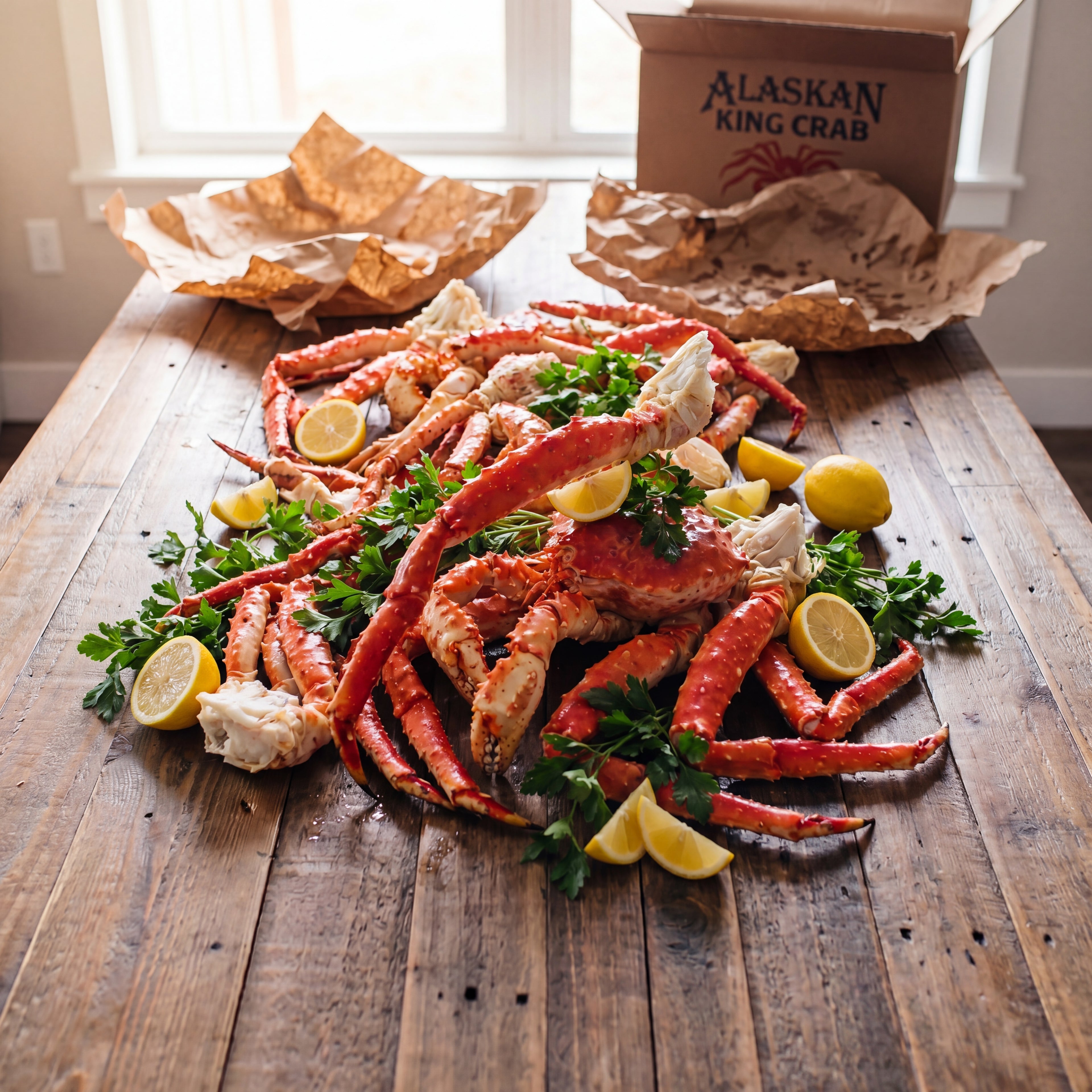 ALASKAN KING CRAB CO.: Red King Crab Legs